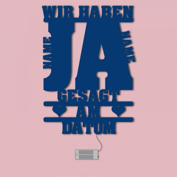 Geschenke zur Hochzeit Blau
