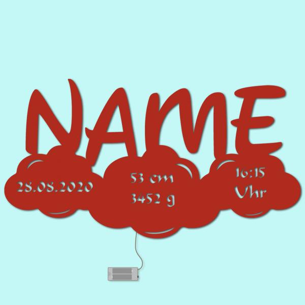 Geschenke zur Geburt in der Farbe Rot