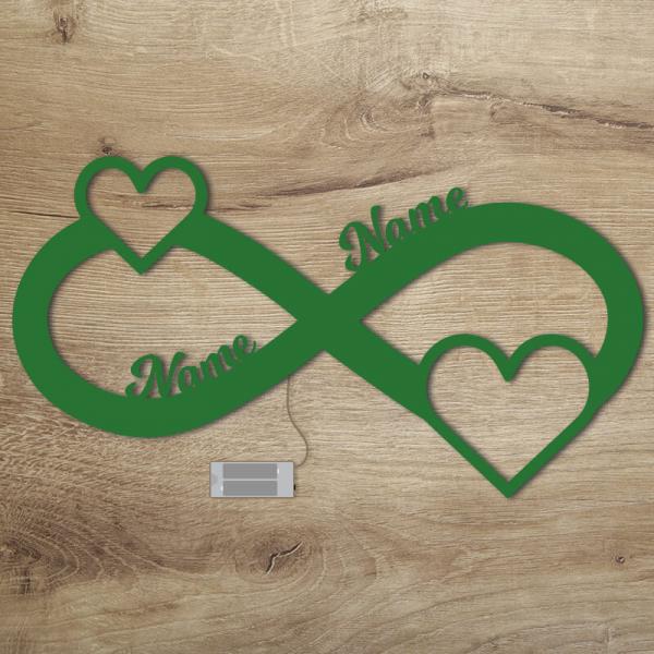 Geschenkidee zur Hochzeit Grün
